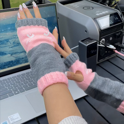 đHöstens bĂ€stsĂ€ljare|đ§€Mysiga Fingerlösa Vantar â Söt Design för Kalla Höstdagar