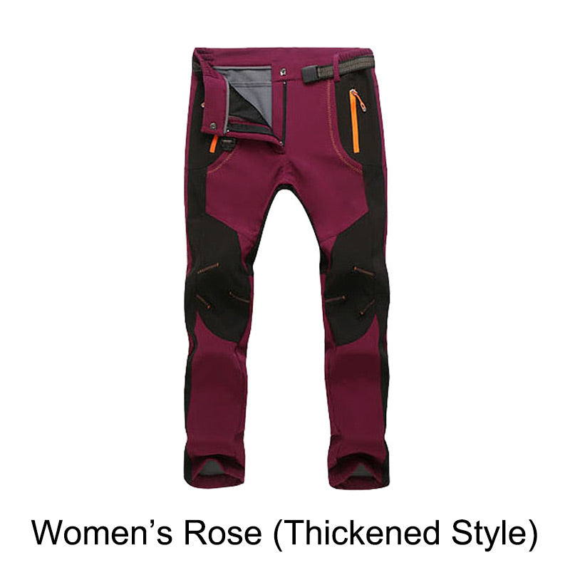 Vandringsbyxor 2026 ✨UPPGRADERING✨ 🥾 | Varma, stretchiga, vattentäta 🛡️ | ÖVERLÄGSEN kvalitet jämfört med konkurrenterna 💪