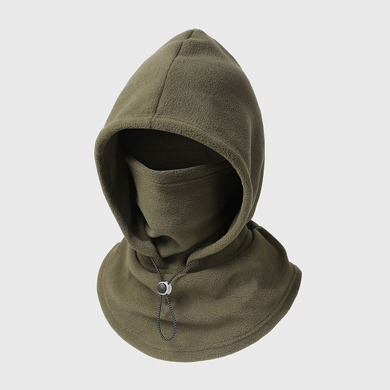 3-i-1 Vintermössa med Ansiktsmask & Halskrage - Varm Fleece för Kyla & Vind