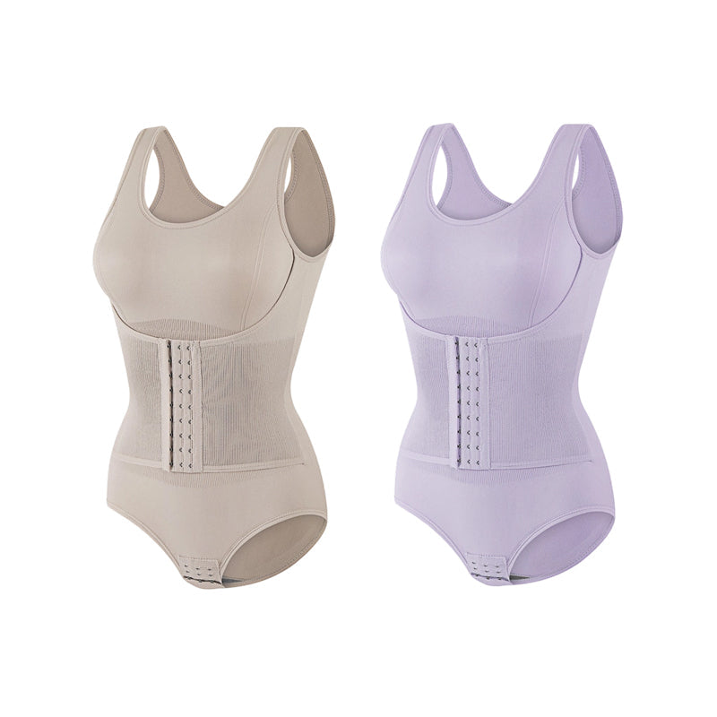 đ Sömlös shapewear-bodysuit med magekontroll