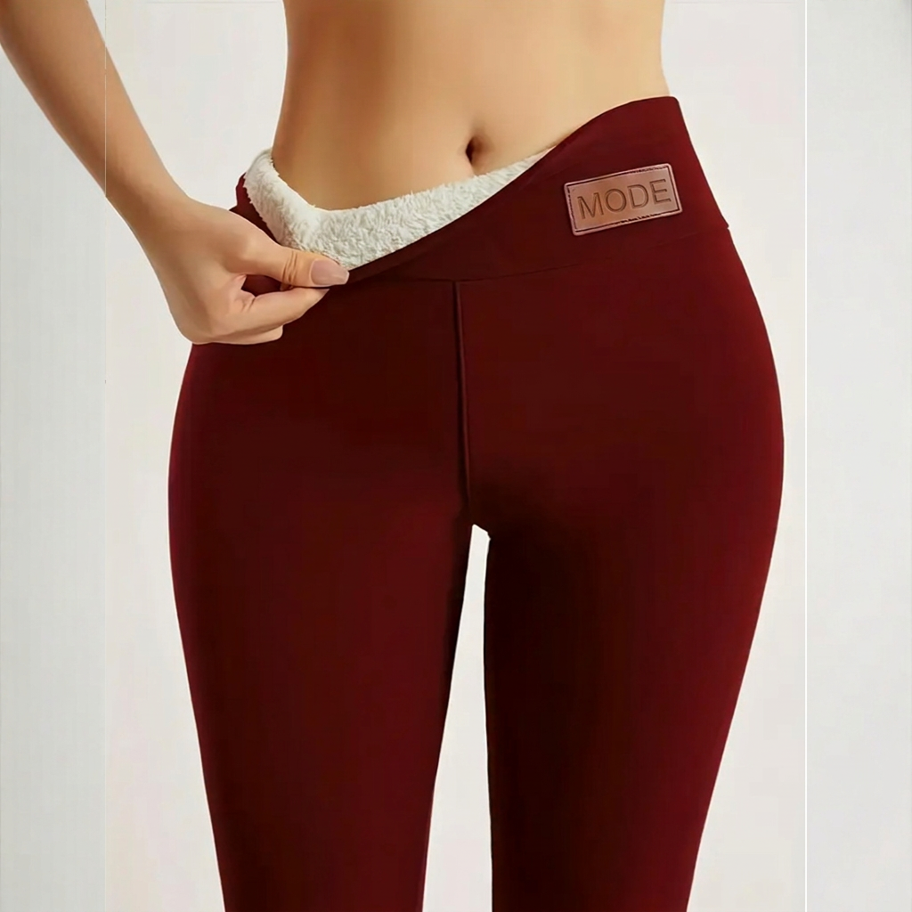 ⏰ Nedräkningen har börjat – 50 % rabatt endast i ytterligare 3 dagar! Värmande yogabyxor med hög midja för damer