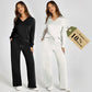 💖2-delade set för kvinnor Outfits Casual långärmade sweatshirts Set