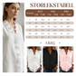 🎁Nyhet 50 % RABATT🔥Damblus med volanger, V-ringning och långa ärma