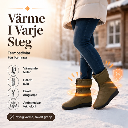 🔥50 % RABATT💥Vattentäta snöstövlar för damer
