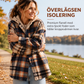 🔥50 % rabatt🔥⏰Klassisk, mysig rutig damjacka med huva🧥