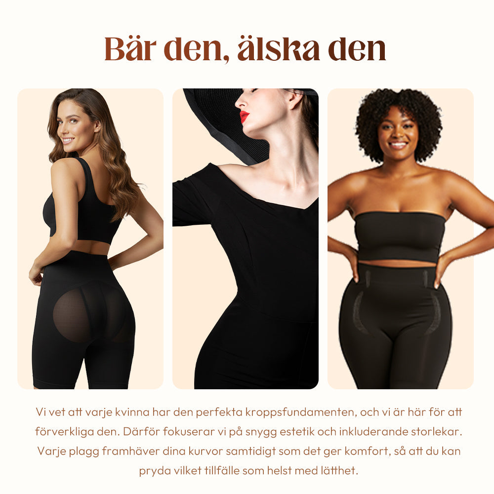 💖Högmidjade, rumpaformande shorts ✨Omedelbara kurvor, bestående självförtroende! 🍑