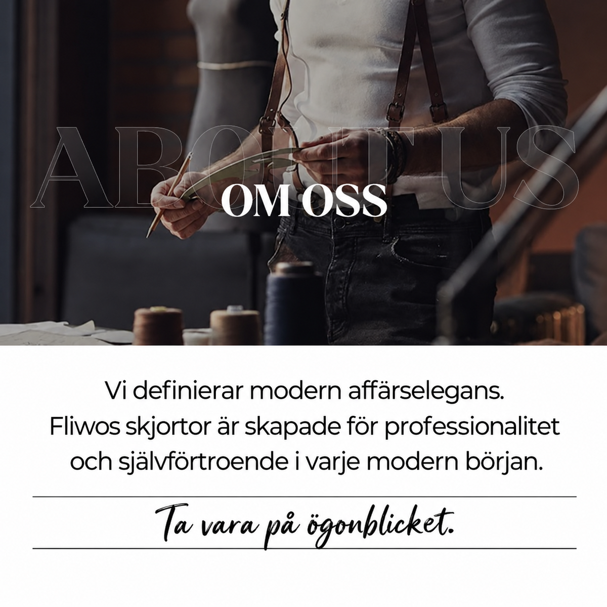 Heltäckande långärmade skjortor med knappar för män