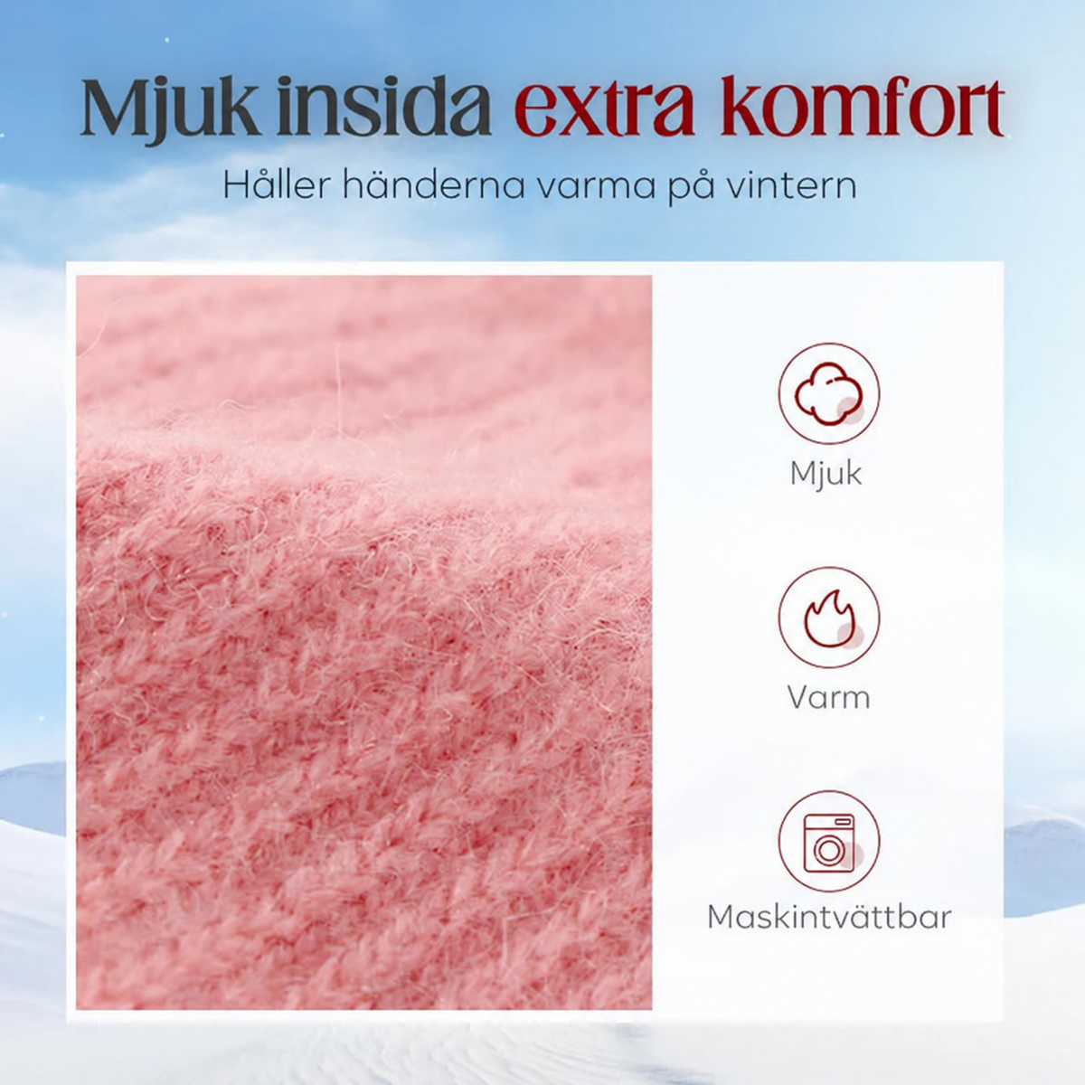 🧤Funktionella & eleganta handskar – Kompatibla med pekskärm och håller värmen!