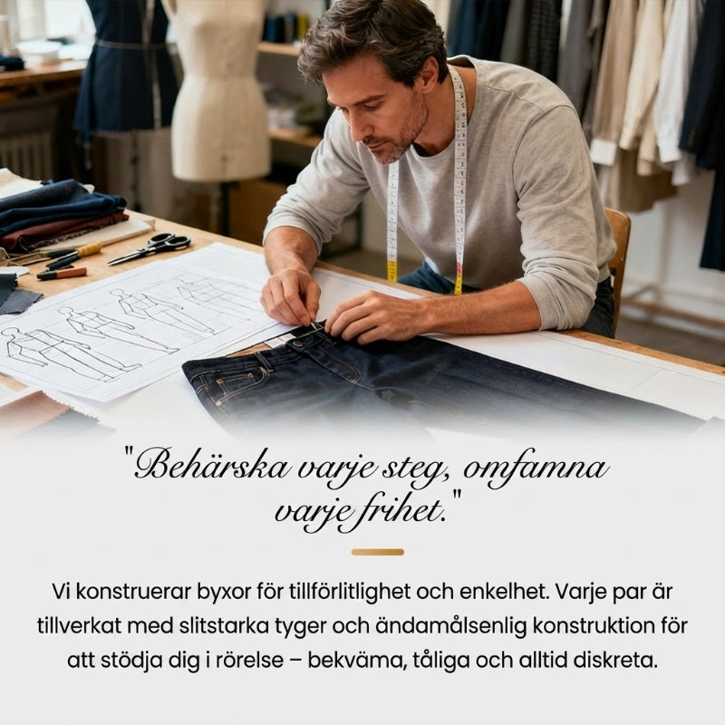 🔥HET FÖRSÄLJNING 50% RABATT🥰 MultiPants - slitstarka cargobyxor med hög stretch och flera fickor