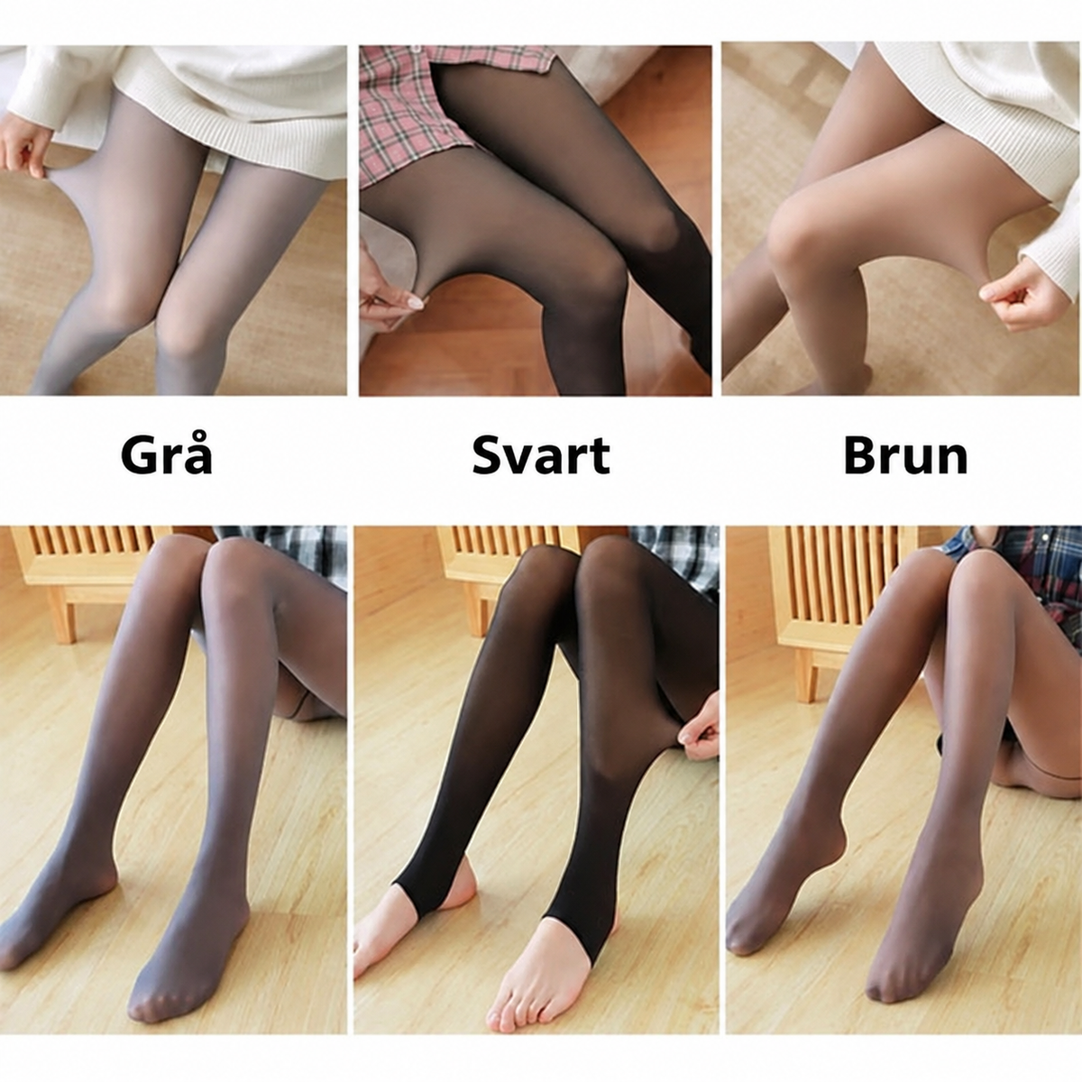 Specialerbjudanden 50% RABATT🔥Vintervarma strumpbyxor Leggings