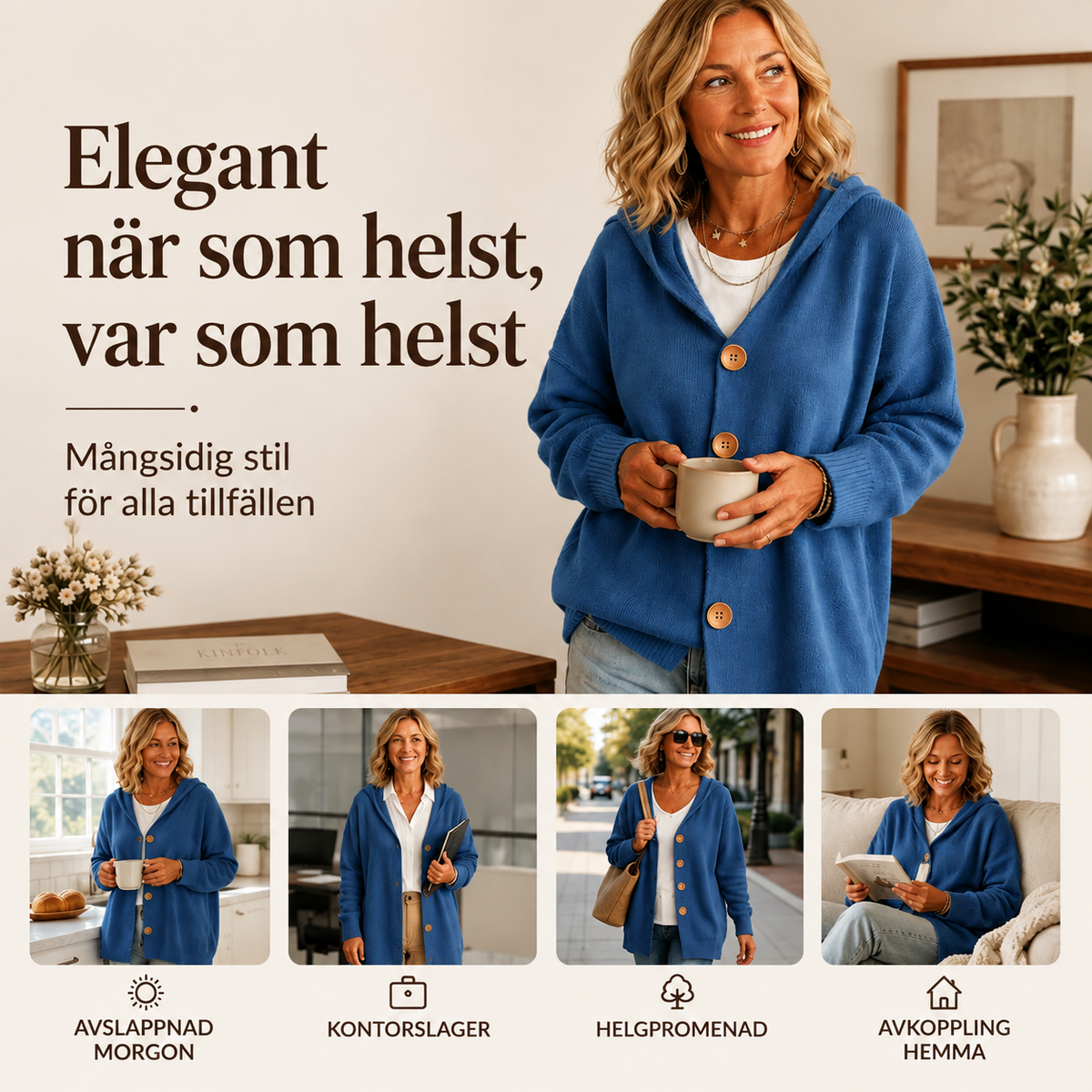 📦 Över 500 paket skickas varje dag – helt otroligt! Snygg damkofta med huva