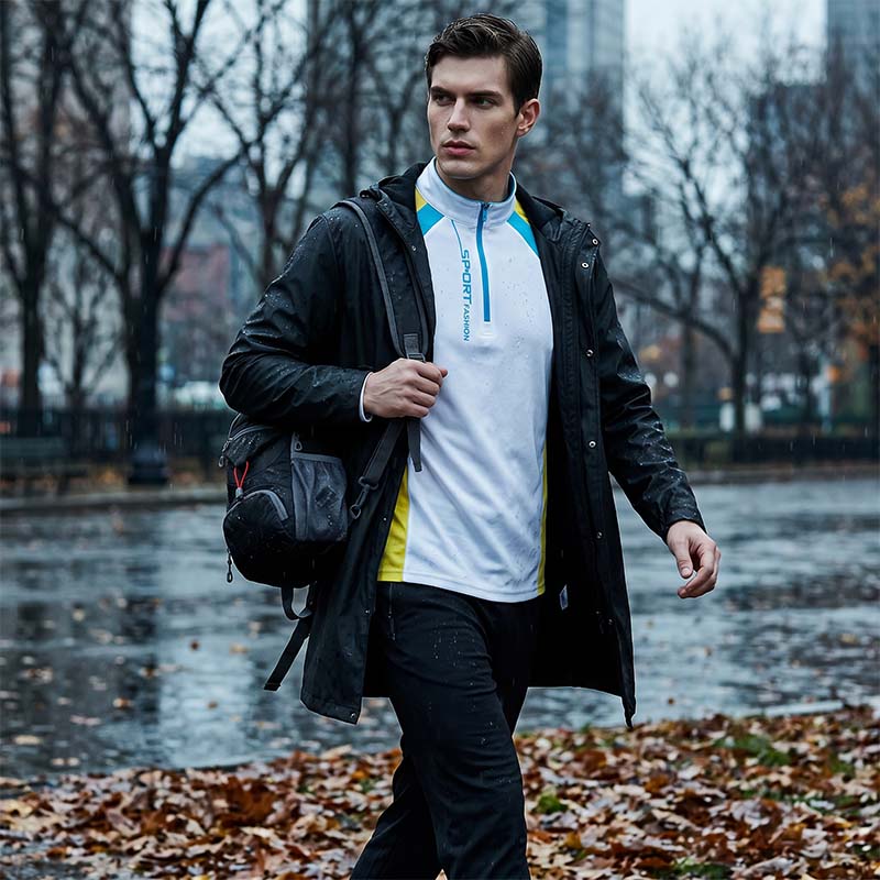 🎒 50 % RABATT! ✨ Slingväska för män – flera fickor, vattenavvisande, ventilerande rygg 🌦️