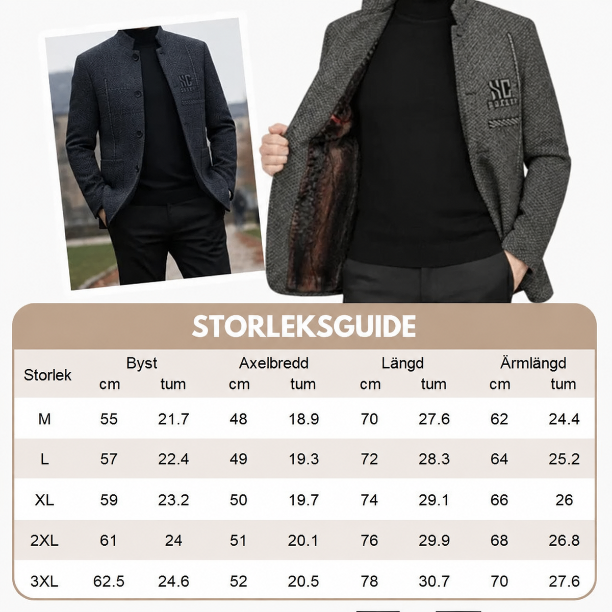 🧥 50% REA NU! ⏰ Herr Vardagsrock - Mjuk & Lång, Perfekt för Avkoppling efter Jobbet 🚚 FRI FRAKT