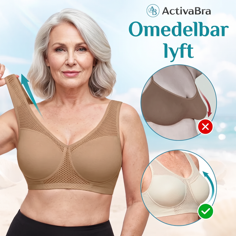 🖤Black Friday – Förhandstillgång: 65% Rabatt🖤Activa Bra - Bekväm bh för äldre hela dagen