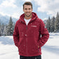 🎁2026 Nyheter 56% RABATT💥2026 Uppgraderad Unisex Hooded Casual Grafen Värmeisolerad Jacka (med innerfickor)