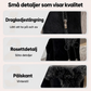 HET REA! Stilfulla Svarta Vinterstövlar - Varma & Halkskyddade Knähöga