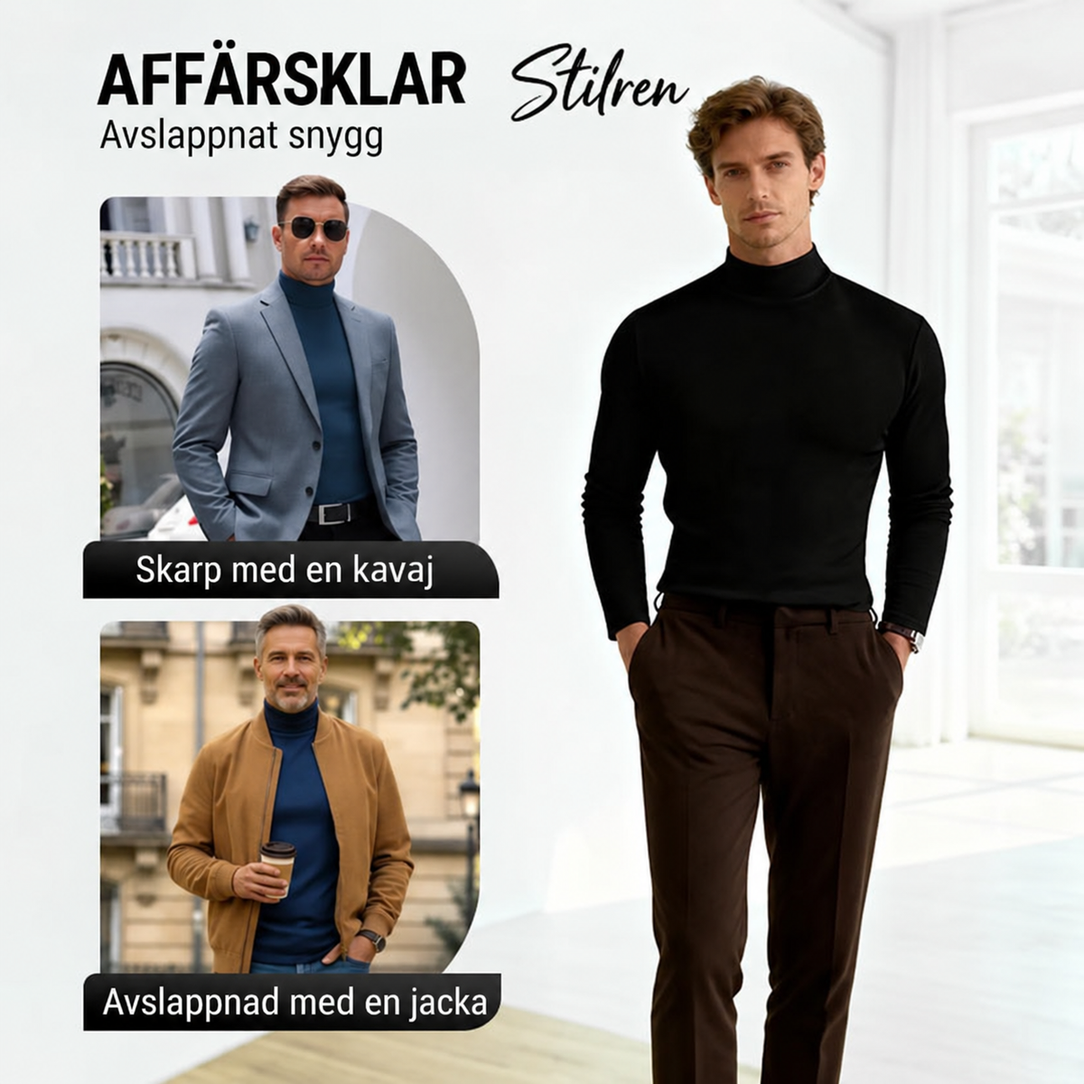 🔥 2026 Ny herr-T-shirt med rund hals och slim fit - Elastisk och andningsbar, lämplig för träning eller vardagsbruk, snygg och bekväm 🏃‍♂️📦