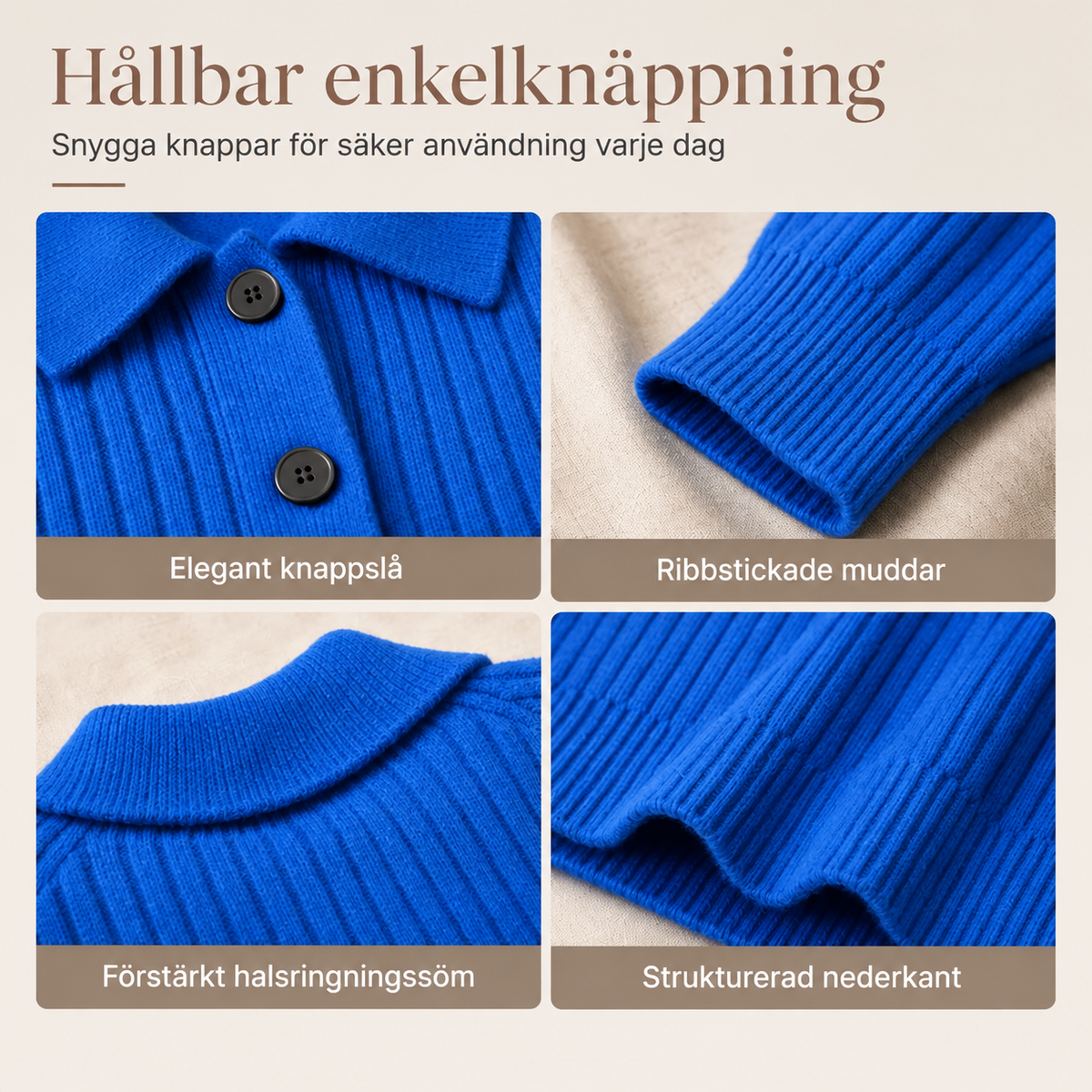 ✨Mångsidig för kontoret och fritiden, många färger och storlekar – damkofta