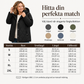 ❄️Vinterjackor med huva och diamantmönstrad quiltning för damer