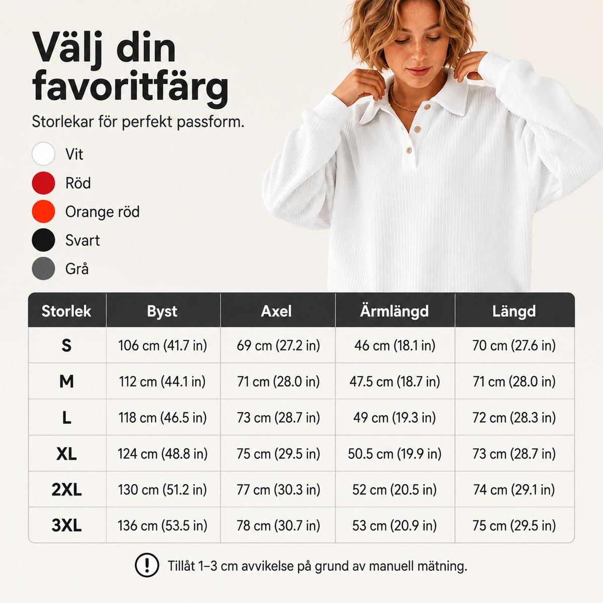 Mjuk Waffelstickad Tröja med Krage – Andas Material, Löst Sitty, Perfekt för Hösten