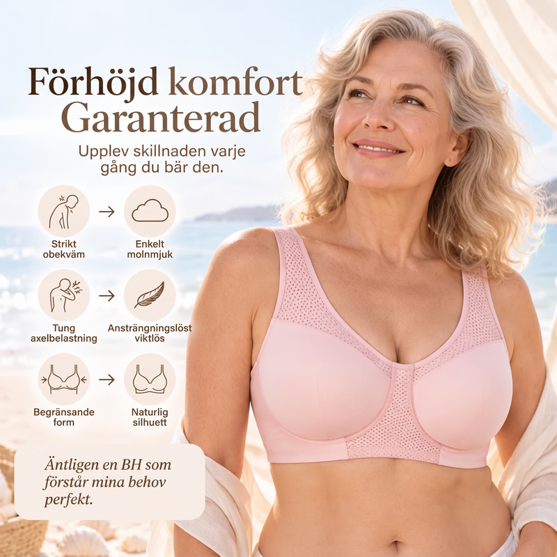 🖤Black Friday – Förhandstillgång: 65% Rabatt🖤Activa Bra - Bekväm bh för äldre hela dagen