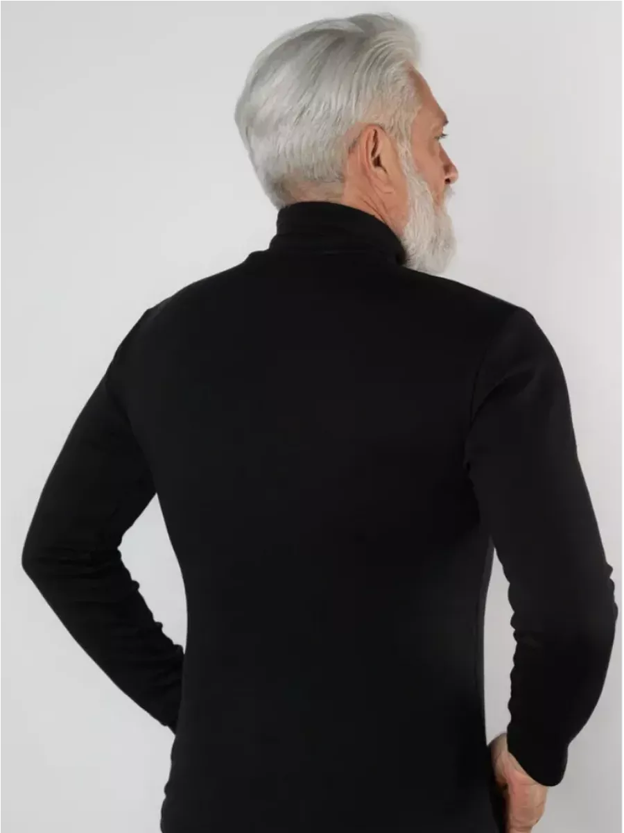 👕 Herrtröja med kort krage i premium mjölksilke – hög elasticitet, 3D-formad passform, mjuk, lättskött, nu till halva priset! ✨