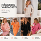 Elegant set med camisoleklänning och kort jacka för damer