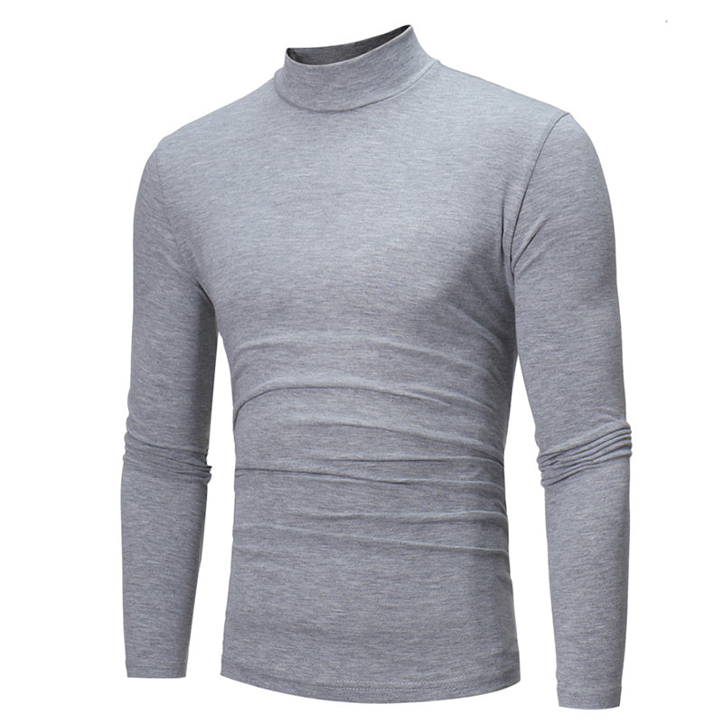 👕 Herrtröja med kort krage i premium mjölksilke – hög elasticitet, 3D-formad passform, mjuk, lättskött, nu till halva priset! ✨