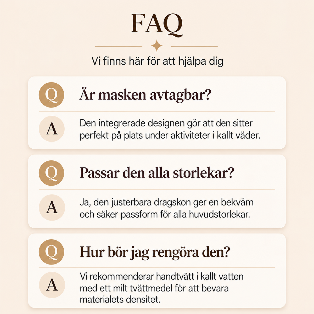 Vindtät och värmande balaklava för cykling (unisex)