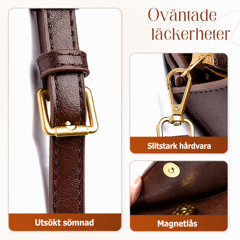 Enkel och elegant axelväska för kvinnor💖