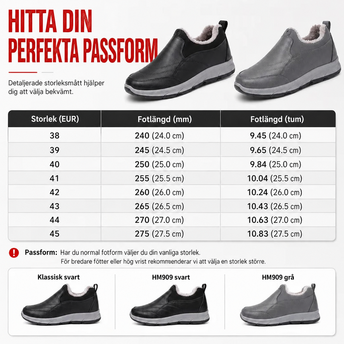 Vattentäta slip-on-skor för män – vintermodell med fleecefoder, halkfri mjuk sula och ovandel i bomullstyg; varma och bekväma skor för seniorer