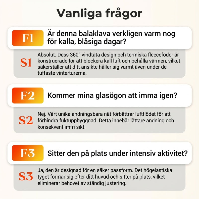 💥Årets slutrea – 49 % rabatt💞 Vindtät helmask för vinterbruk, unisex