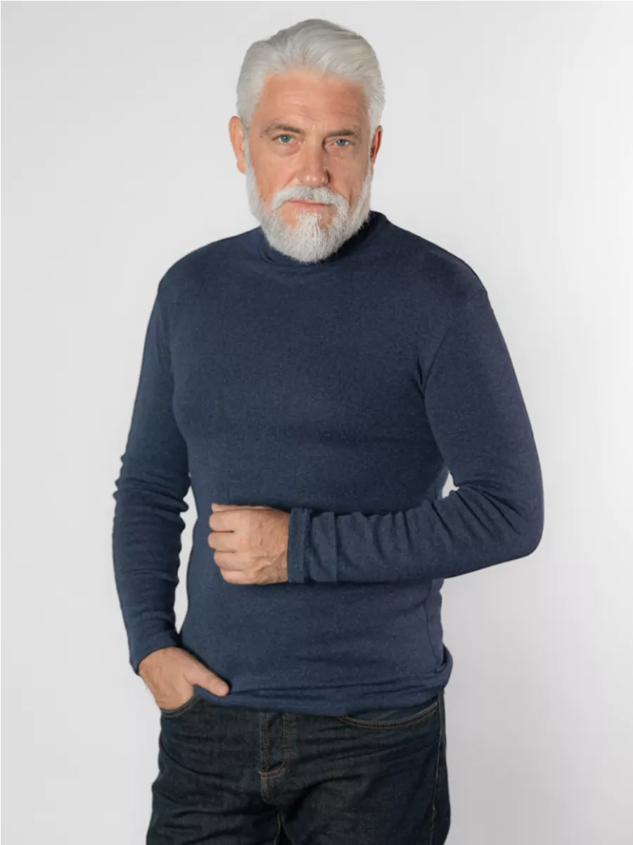 👕 Herrtröja med kort krage i premium mjölksilke – hög elasticitet, 3D-formad passform, mjuk, lättskött, nu till halva priset! ✨