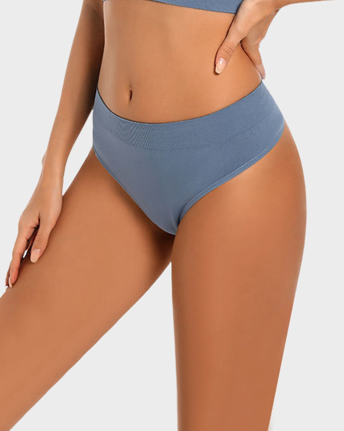 Komfort Sömlösa Sport Thong Trosor Multipack