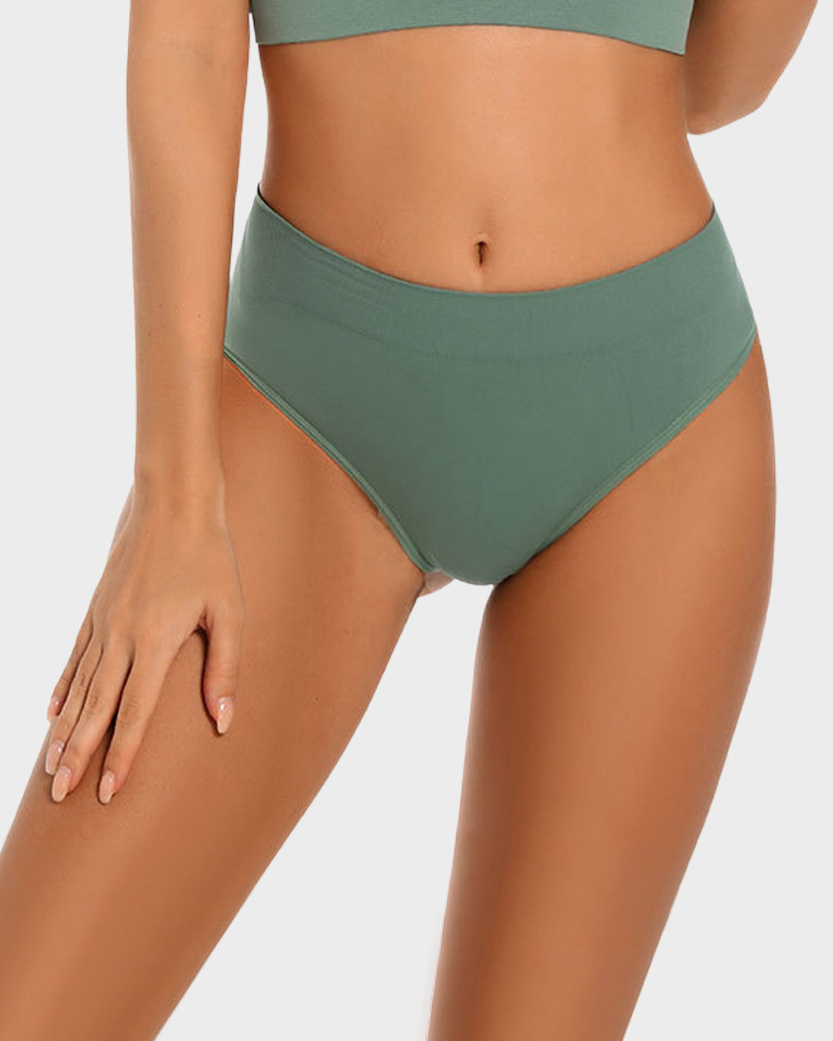 Komfort Sömlösa Sport Thong Trosor Multipack