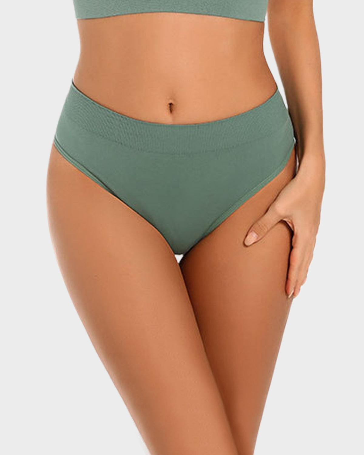 Komfort Sömlösa Sport Thong Trosor Multipack