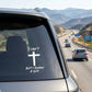 I Can't, But I Know A Guy - Christian Jesus Cross Car
