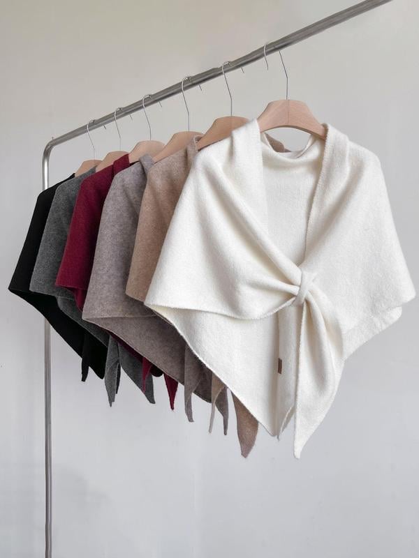 Sista chansen-erbjudande – 40 % rabatt 💖 Enfärgad kashmirhalsduk för dam – en touch av elegans i vardagen! 🍂