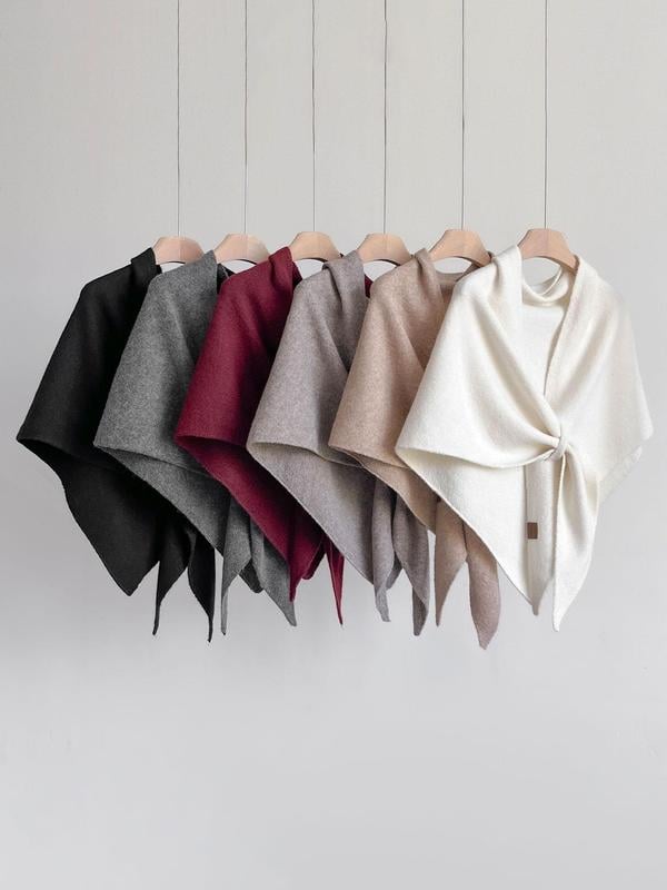 Sista chansen-erbjudande – 40 % rabatt 💖 Enfärgad kashmirhalsduk för dam – en touch av elegans i vardagen! 🍂