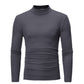 👕 Herrtröja med kort krage i premium mjölksilke – hög elasticitet, 3D-formad passform, mjuk, lättskött, nu till halva priset! ✨
