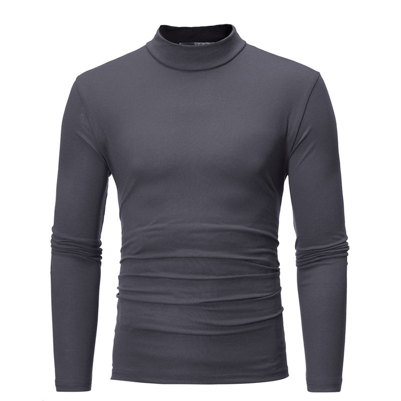 👕 Herrtröja med kort krage i premium mjölksilke – hög elasticitet, 3D-formad passform, mjuk, lättskött, nu till halva priset! ✨