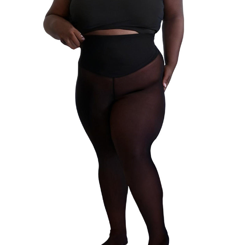 🔥Begränsad tid 50 % rabatt⏰Termiska formande tights för kvinnor med kompressionsmidjeband💕