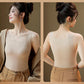 2-Piece Set💕Women’s U Neck Thermal Tank Tops with Built-In Bra