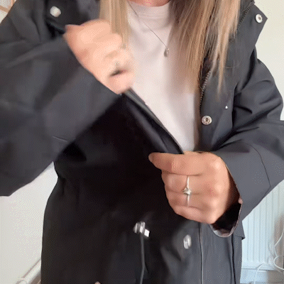 🔥Het försäljning 50 % rabatt🔥Enfärgade casualjackor, vattentäta och vindtäta rockar, vindjackor med huva