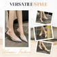 Glittering Pointed-Toe High Heel Sandals