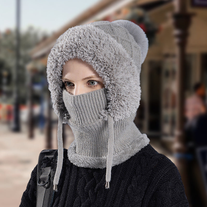 🖤Black Friday – Förhandstillgång: 50 % Rabatt🖤❄️3-i-1 Vinter balaklava för kvinnor