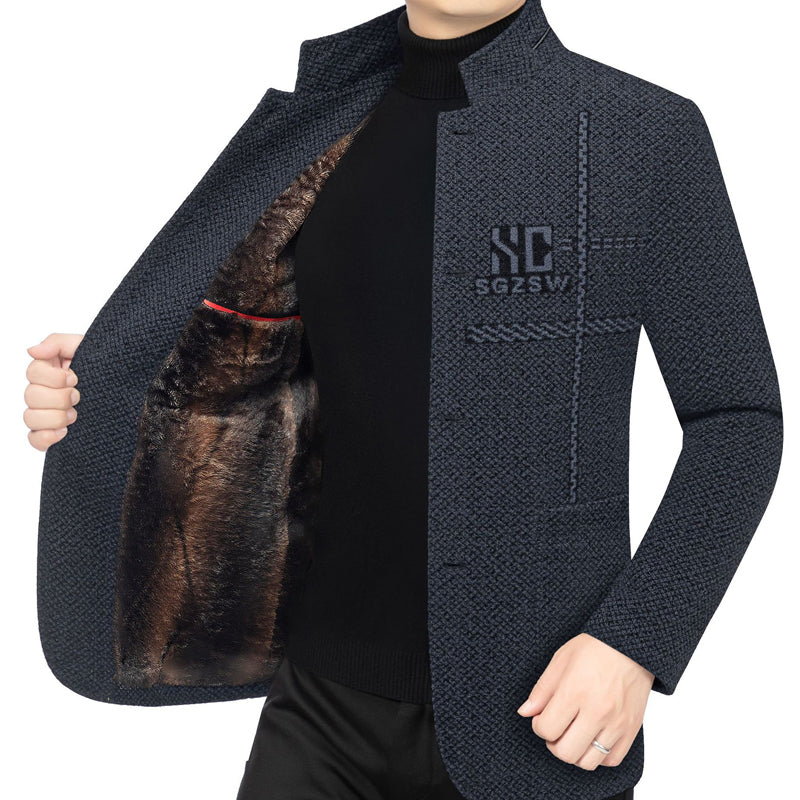 🧥 50% REA NU! ⏰ Herr Vardagsrock - Mjuk & Lång, Perfekt för Avkoppling efter Jobbet 🚚 FRI FRAKT