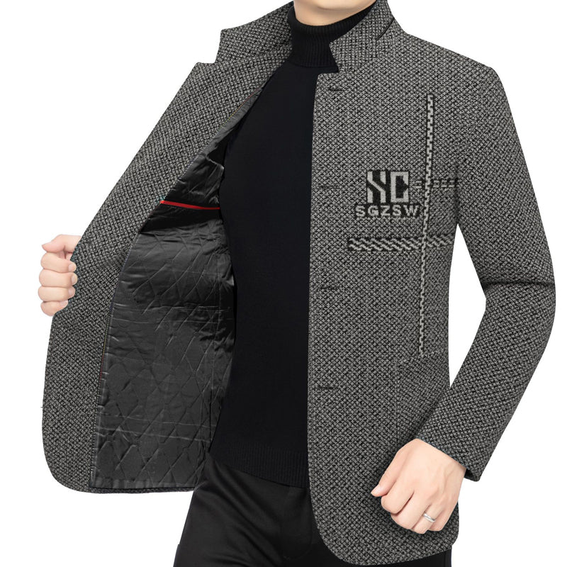 🧥 50% REA NU! ⏰ Herr Vardagsrock - Mjuk & Lång, Perfekt för Avkoppling efter Jobbet 🚚 FRI FRAKT