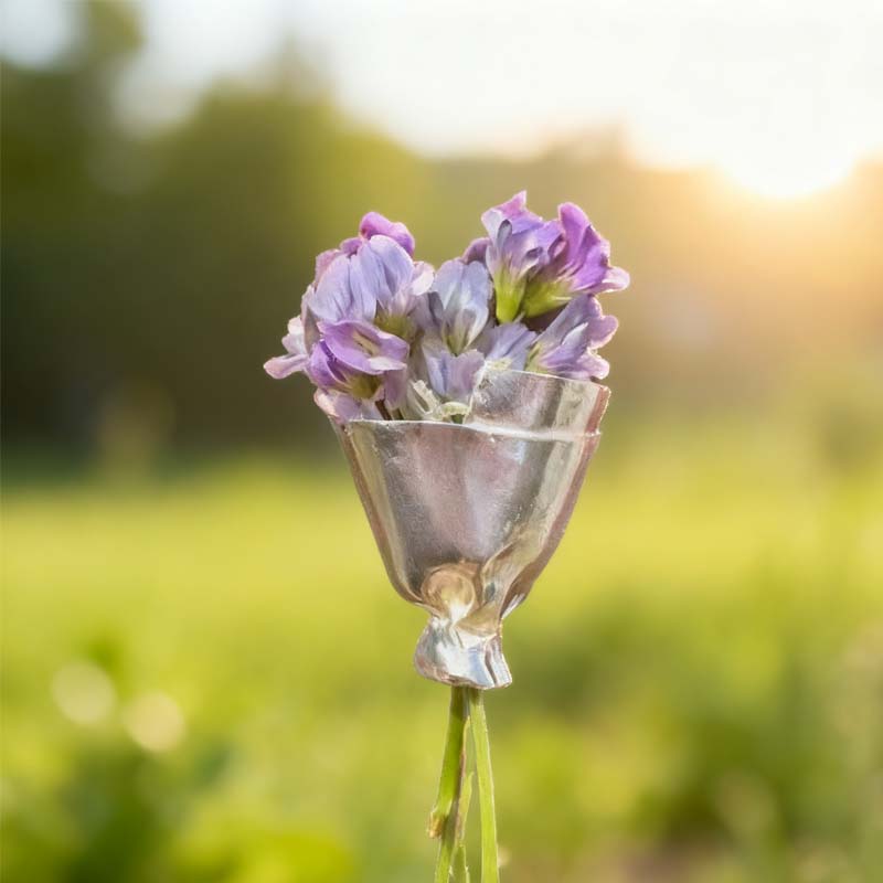 🌸Bärbar Blomsterbrosch Nål ✨
