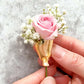 🌸Bärbar Blomsterbrosch Nål ✨